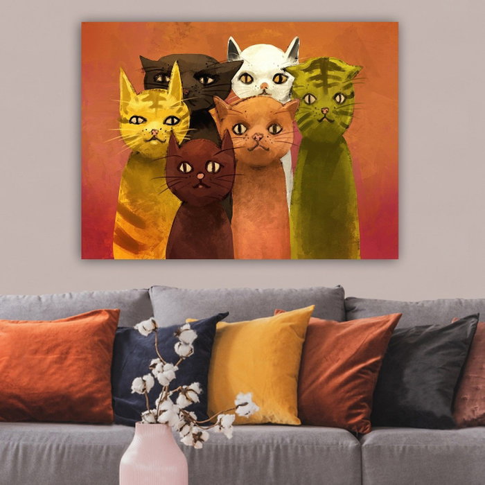Wallity Lienzo Decorativo Multicolor 70 x 100 cm Wallity Lienzo Decorativo Multicolor 70 x 100 cm